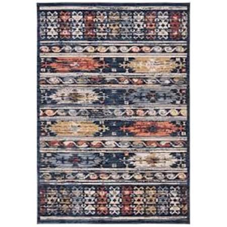 Safavieh 8 x 10 ft. Charleston Bohemian Rectangle Area RugNavy & Ivory CHL421N-8